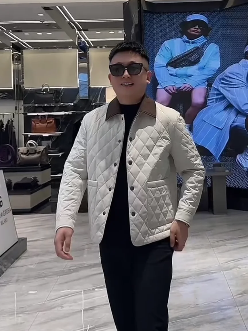 

Высококачественная мужская верхняя одежда с воротником Jaet, осень-зима, новинка Sle Faionable Haome Stand Fit Long Sve, антибактериальная