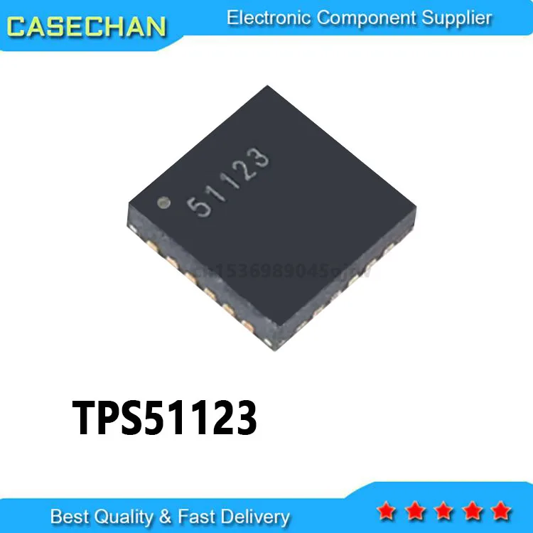 5pcs TPS51123 51123 QFN-24