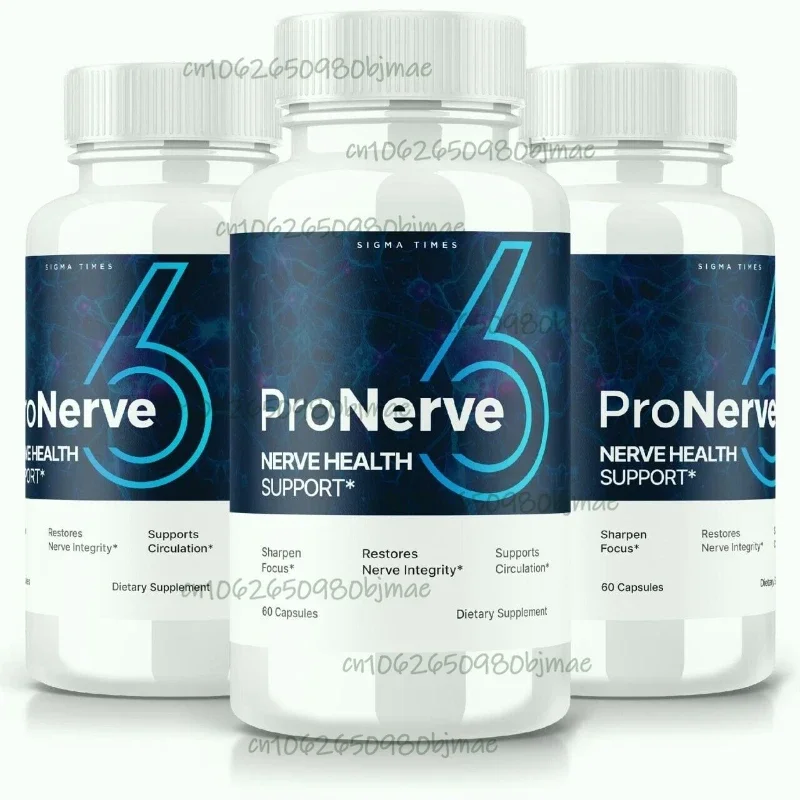 

60 Capsules Nerve Health Supplement Soothes Nerve Pain Improves Nerve Signaling and Enhances Overall Neurological Well Being