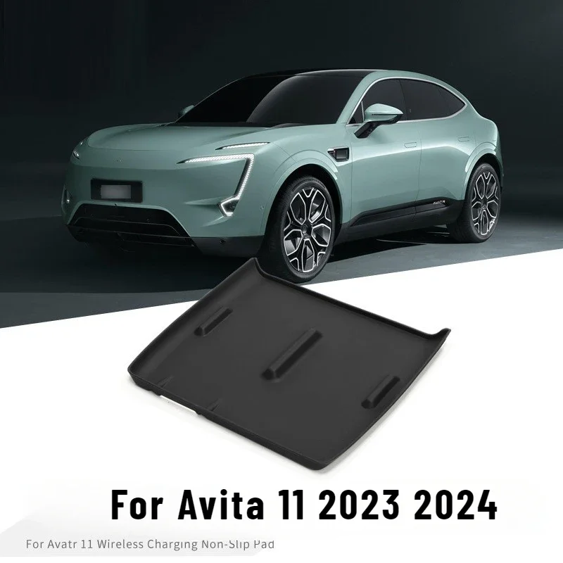 

For Avita 11 2023 2024 Control Wireless Charging Silicone Anti Slip Pad Car Protection Pad Car Accessories