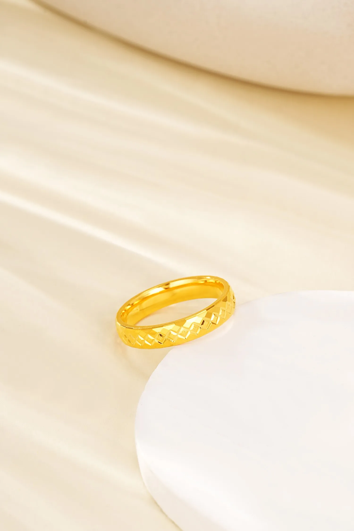 خواتم ليوم جيمز الماسية بنمط 24 قيراط من الذهب فيرميل خواتم من الفضة الإسترليني عيار 925 للنساء والرجال هدايا