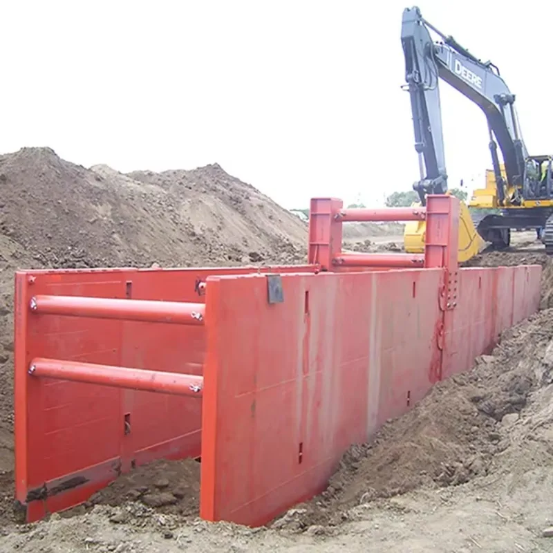 Trench Shields Trench Boxes For Support System Construction Materials