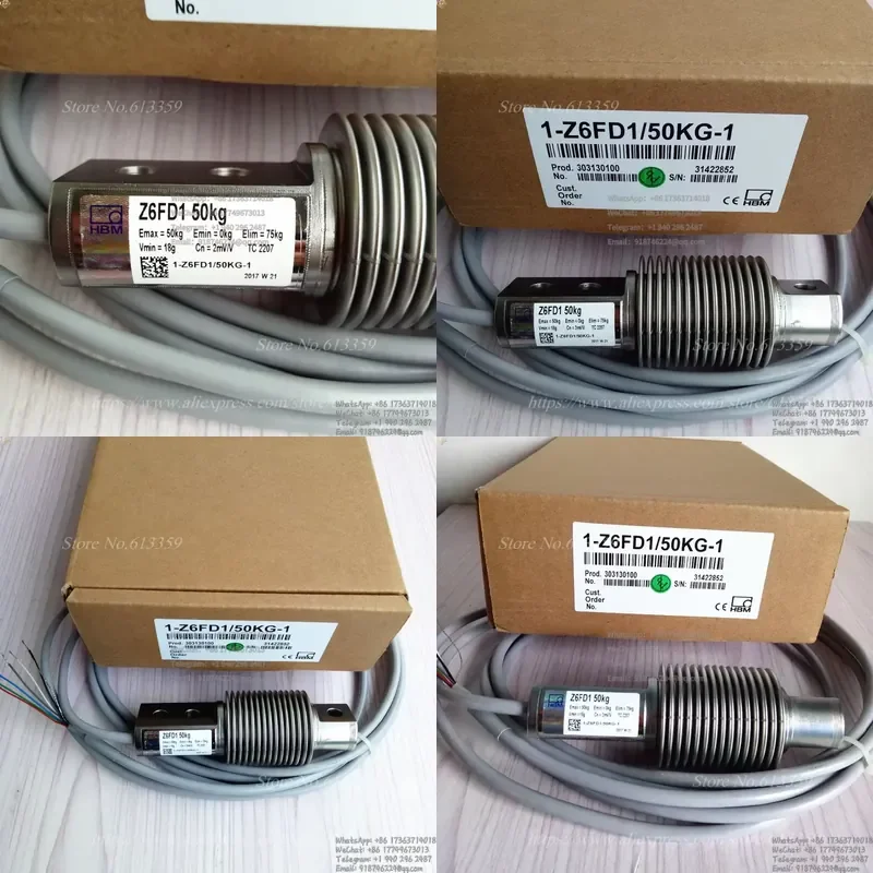 HBM Z6FD1 /50KG Load Cells Weighing Sensors New