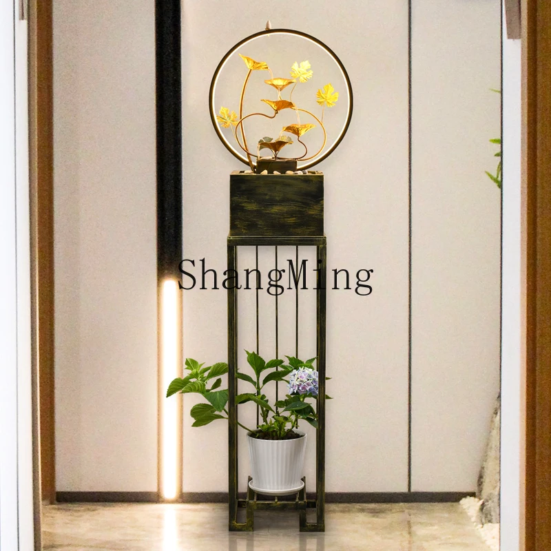 

FG flowing water decoration light luxury living room simple modern floor home creative lucky fountain