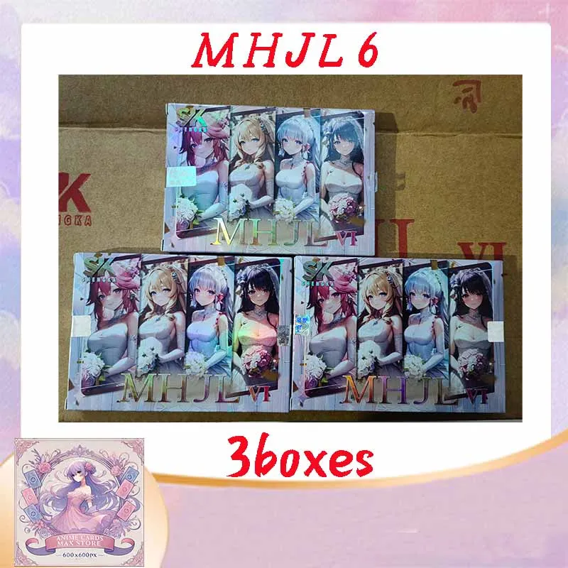 

2025 Newest MHJL 6 Goddess Collection Card Hobby Game Card Waifu Box Doujin Booster Box Spicy Art Card Toy Gifts