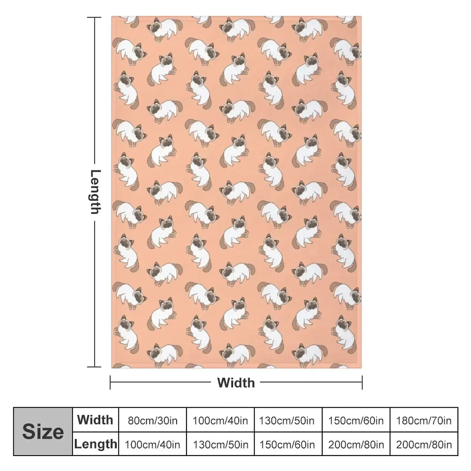 Ragdoll Cat Pattern Throw Blanket decorative Decorative Beds Stuffeds Plaid on the sofa Hair Tourist Blankets
