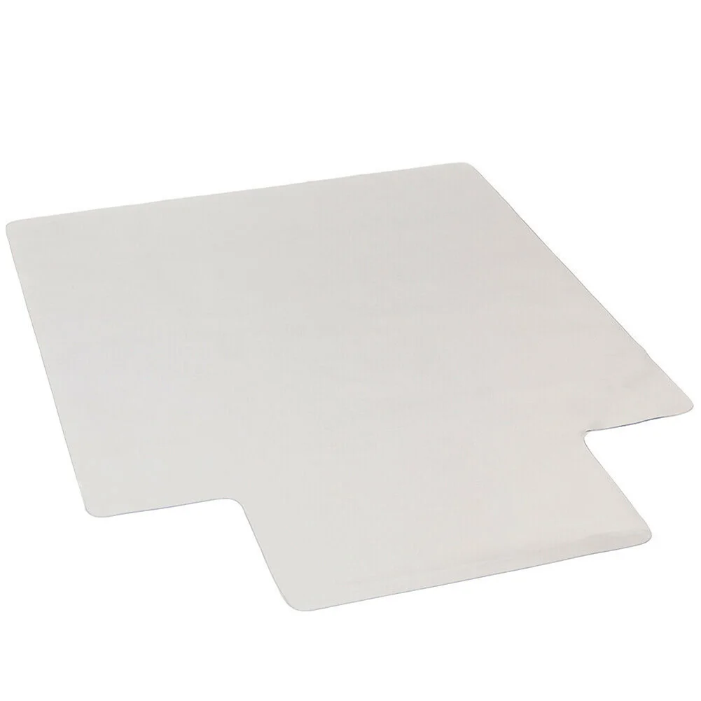 Polymères de protection de sol en bois transparents, tapis de sol en PVC, coussin de chaise d'ordinateur de bureau, tapis de verre souple, carré lea