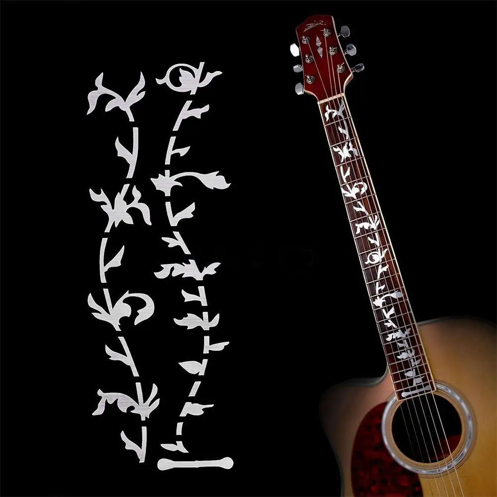 Electric Acoustic Guitar Stickers Inlay Decal Ultra Thin Fretboard Sticker for Guitar Accessories Dropship