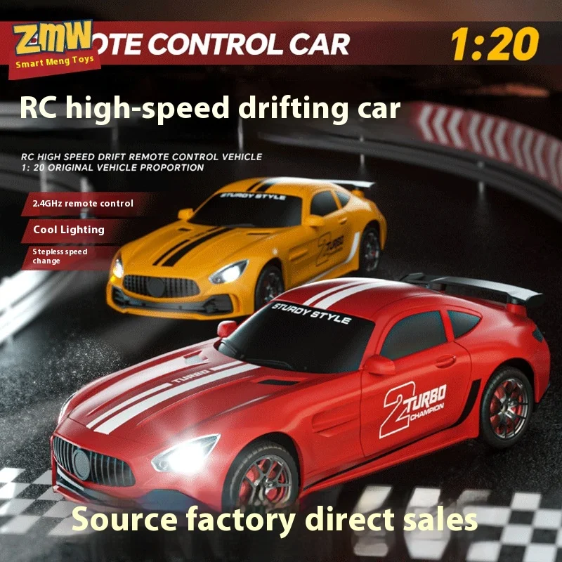 New 1:20 Four-Wheel Drive 2.4g High-Speed Drift Car Racing Ratio R With Light Drift Car Children'S Toy Car Holiday Gift