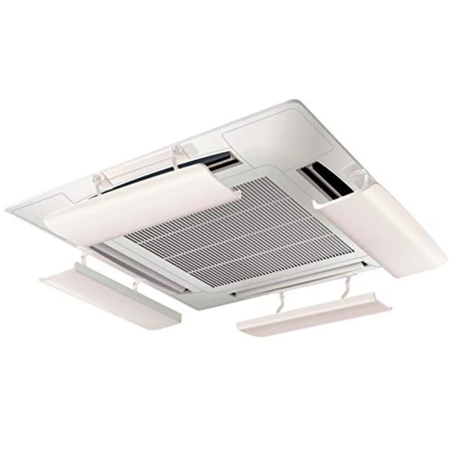 

Pro, Angle Adjustable Air Conditioner Deflector helps Cooling/Heating Air Circulation, Anti Blast, Wind Baffle and Direction, A