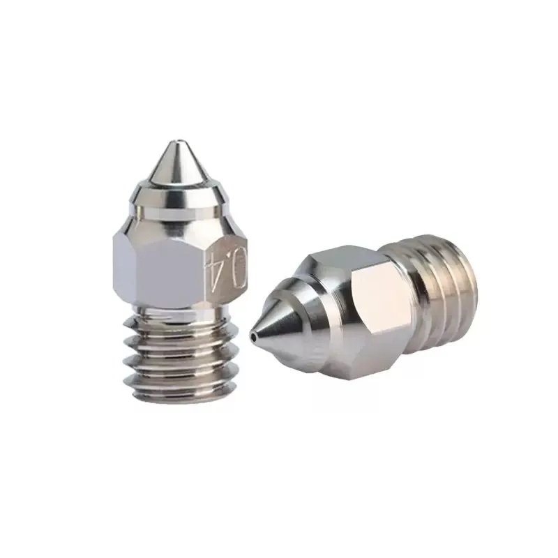 High Quality CR-6SE Ender-3 V2 S1 Pro S1 Plus CHT Nozzle Hardened Copper MK8 Sprit Extruder 3D Printer Parts Brass Nozzles