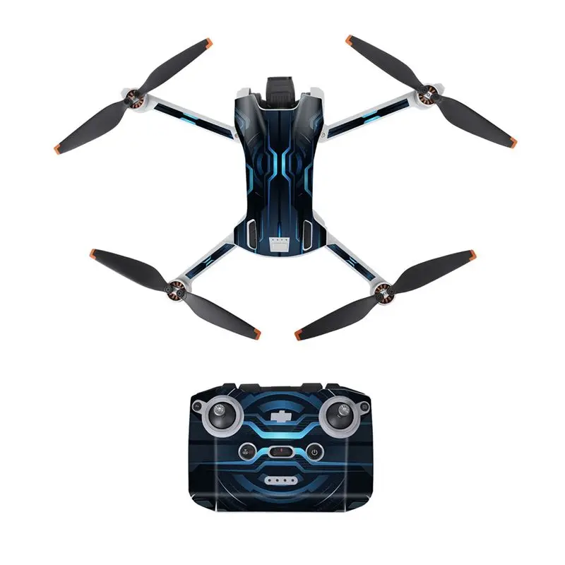 B16C-Sticker Drone Sticker For Sunnylife Scratch-Proof Fitting For RC Remote Control Protective Film Of DJI Mini3 Black
