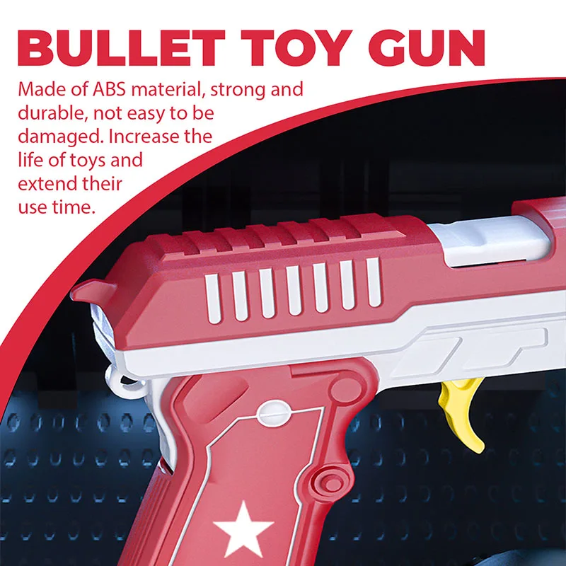 Blaster à balles souples, jouets interactifs d'extérieur pour enfants, transforme continue, pistolet jouet, cadeau