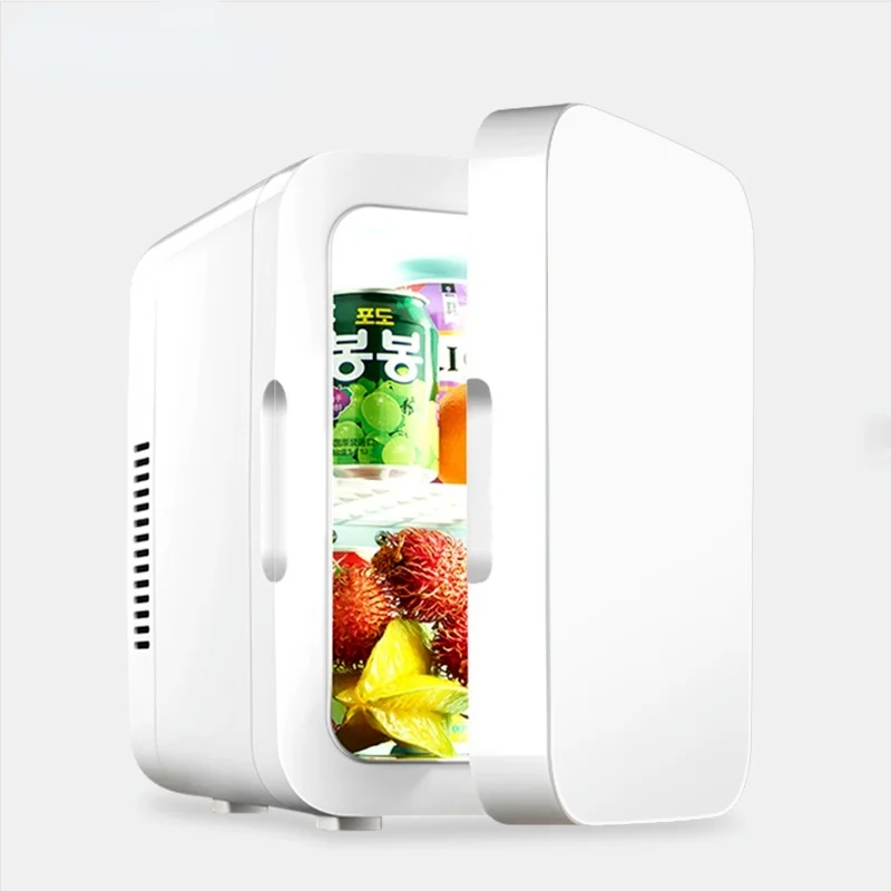 For Car Truck Kitchen Home Use Picnic Camping Silent friger Mini Refrigerator Portable Cooler Compact Refrigerator 12V/220V