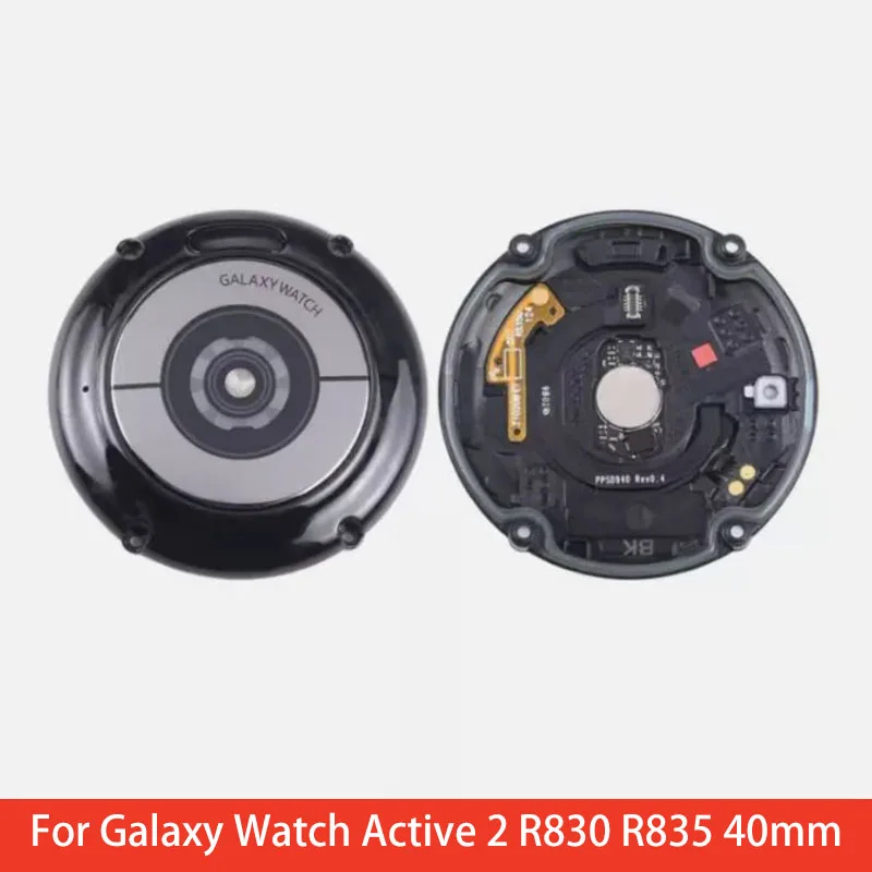 Battery Back Cover with Heart Rate For Samsung Galaxy Watch Active 2 SM-R830 SM-R835 40mm Back Case Watch Repair Spare Part