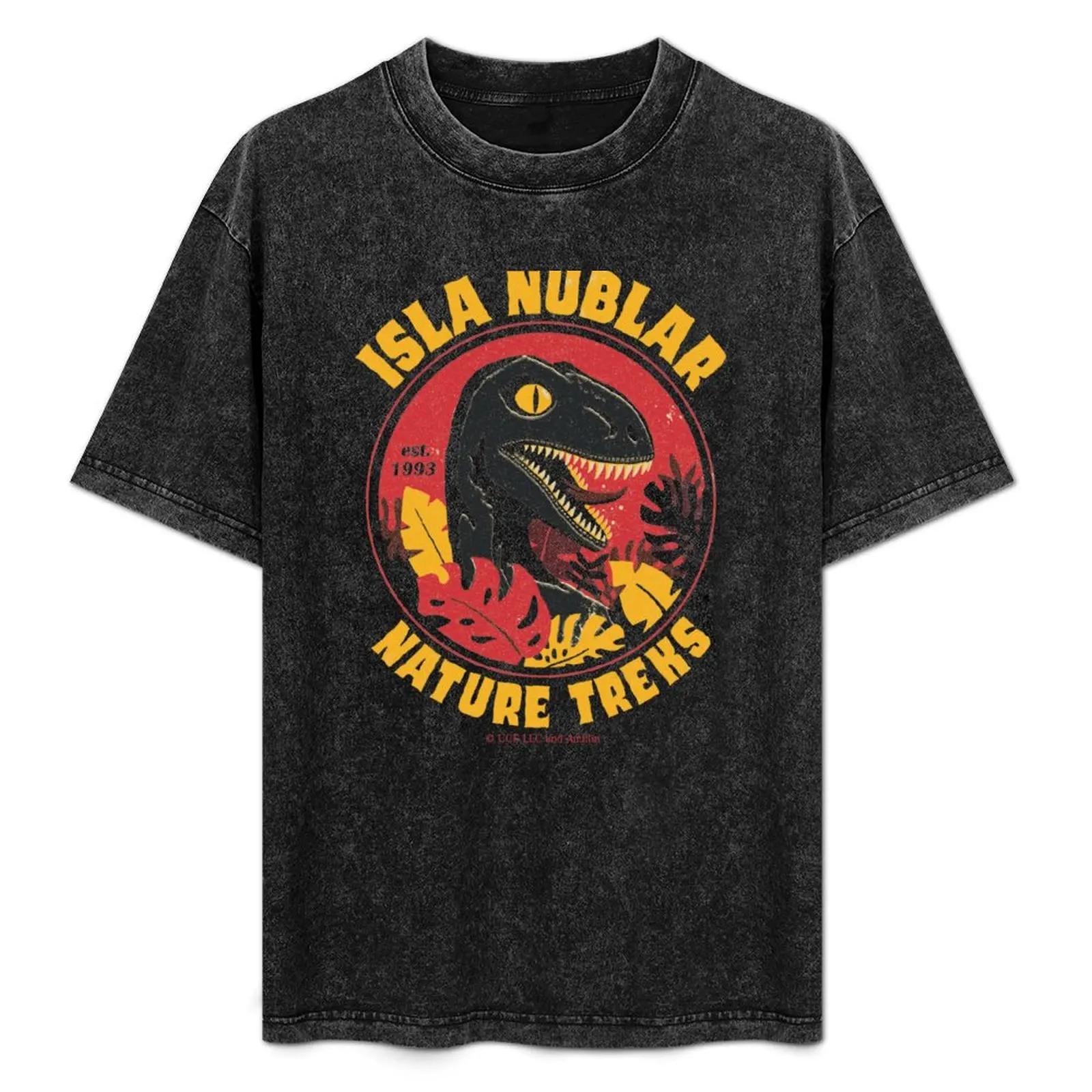 

Isla Nublar Nature Treks T-Shirt Large Size Breathable Tee