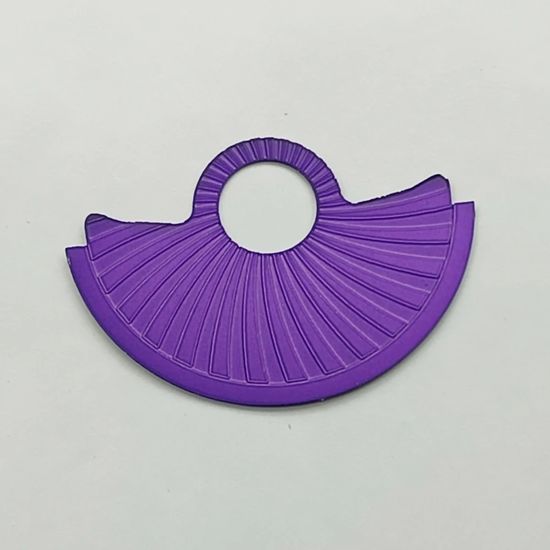 Mod nh34 nh35 movimento automático martelo rotor remendo de metal se encaixa nh36 nh70 nh38 4r35 7s26 movimento skx007 relógio reparação guarda peças