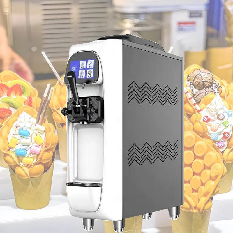 

Cold Drink Shop Desktop Ice Cream Machine Ice Cream Making Machine one flavor Ice cream dispenser