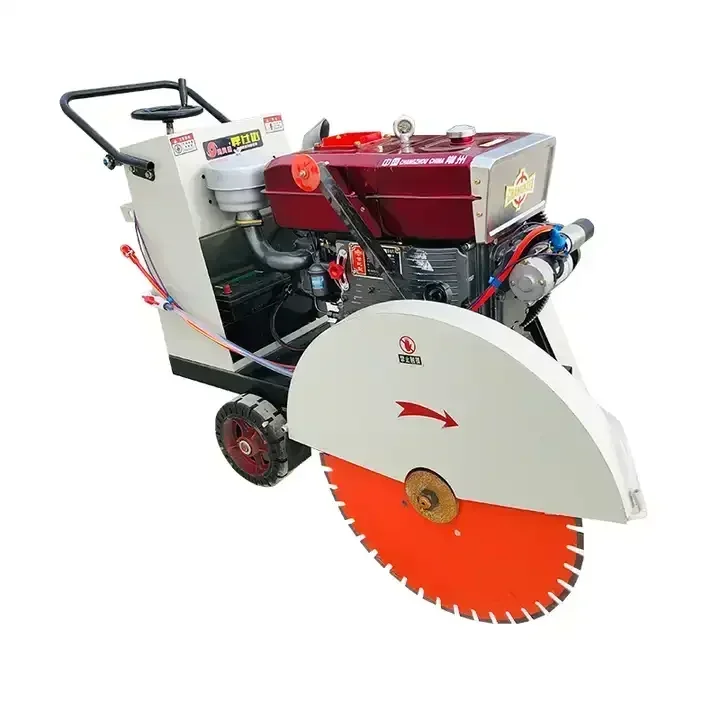 

330mm deep asphalt pavement concrete cutting machine saw machine gasoline concrete cutting machine diesel pavement cutting machi