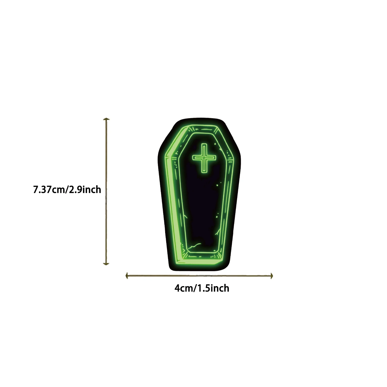 50PCS Neon Halloween Stickers Cartoon Graffiti Designs Decorate Laptops, Phones, Luggage, and Water Bottles Waterproof Stickers