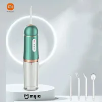 Xiaomi-USB Rechargeable Oral Irrigator, Portable Cordless Water Flosser, Electric Dental Whitening, Gums Care, Tooth Scaler, New