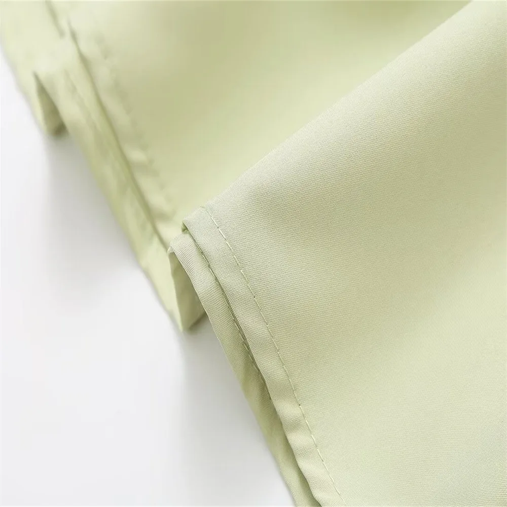 2024 Summer Elegant Solid Pleated Long Dress For Women Fashion Diagonal Collar Short Sleeve Slim A-line Dresses Vestidos