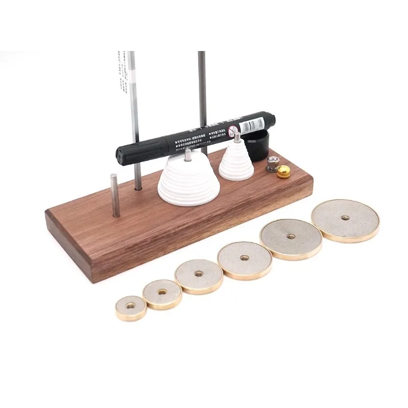 Saxophone sound hole grinding and correction tool
