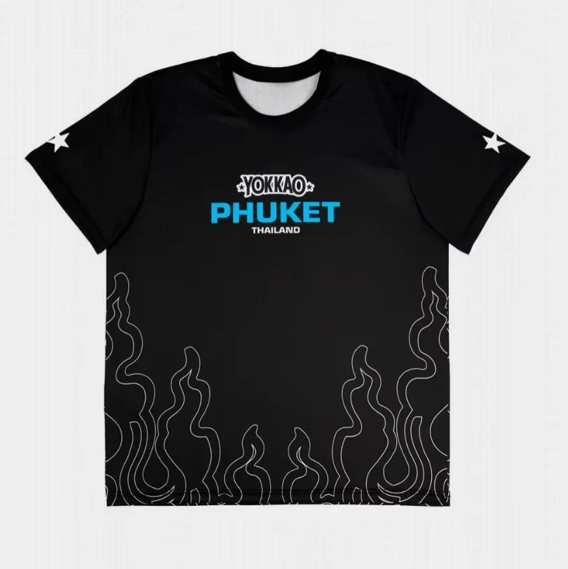 2026 Sommer Herren YoKKAO Muay Thai Freizeit-Sport-T-Shirt mit Schnelltrocknungsfunktion, Kurzarm, 3D-Druck, Atmungsaktiv, Bequem, Oversize – Detail 10