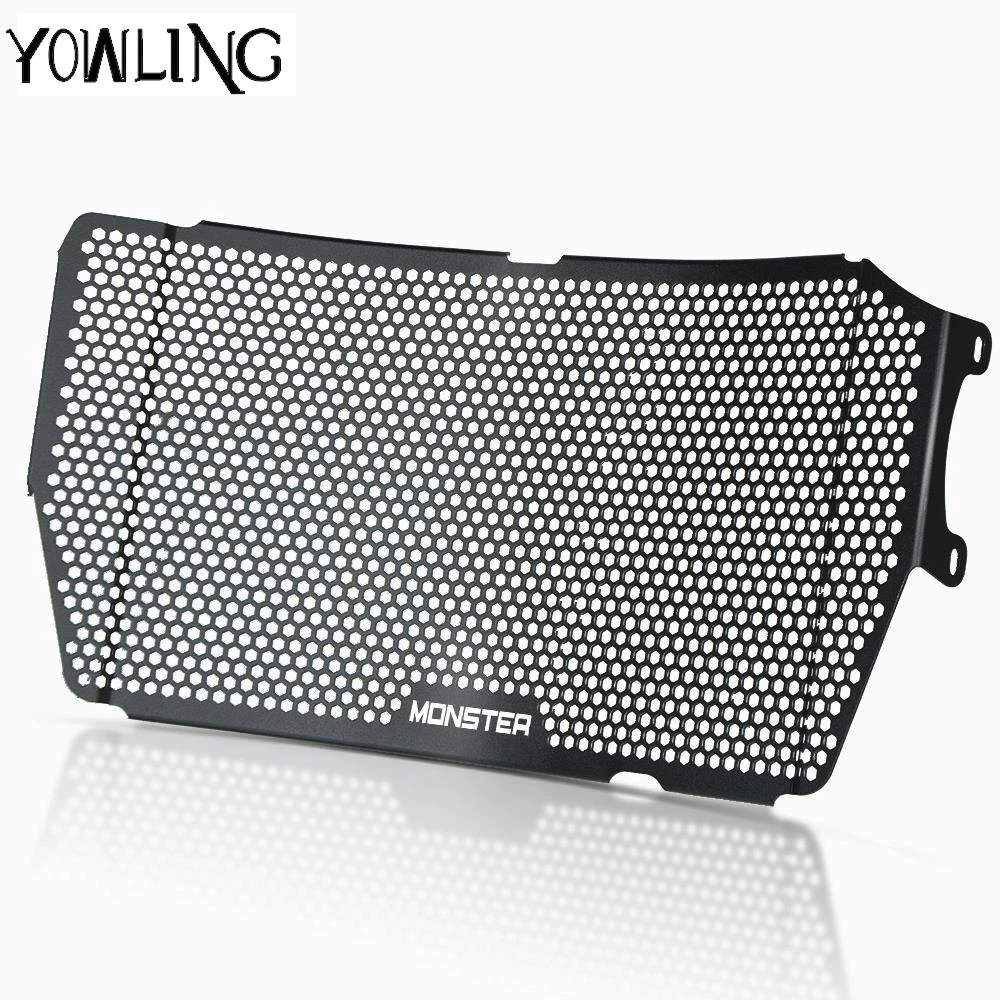 For Ducati Diavel 1260 SuperSport 950 S Hypermotard 950 821 Monster 1200 Radiator Guard Grille Cooler Bezel Protector Mesh Cover