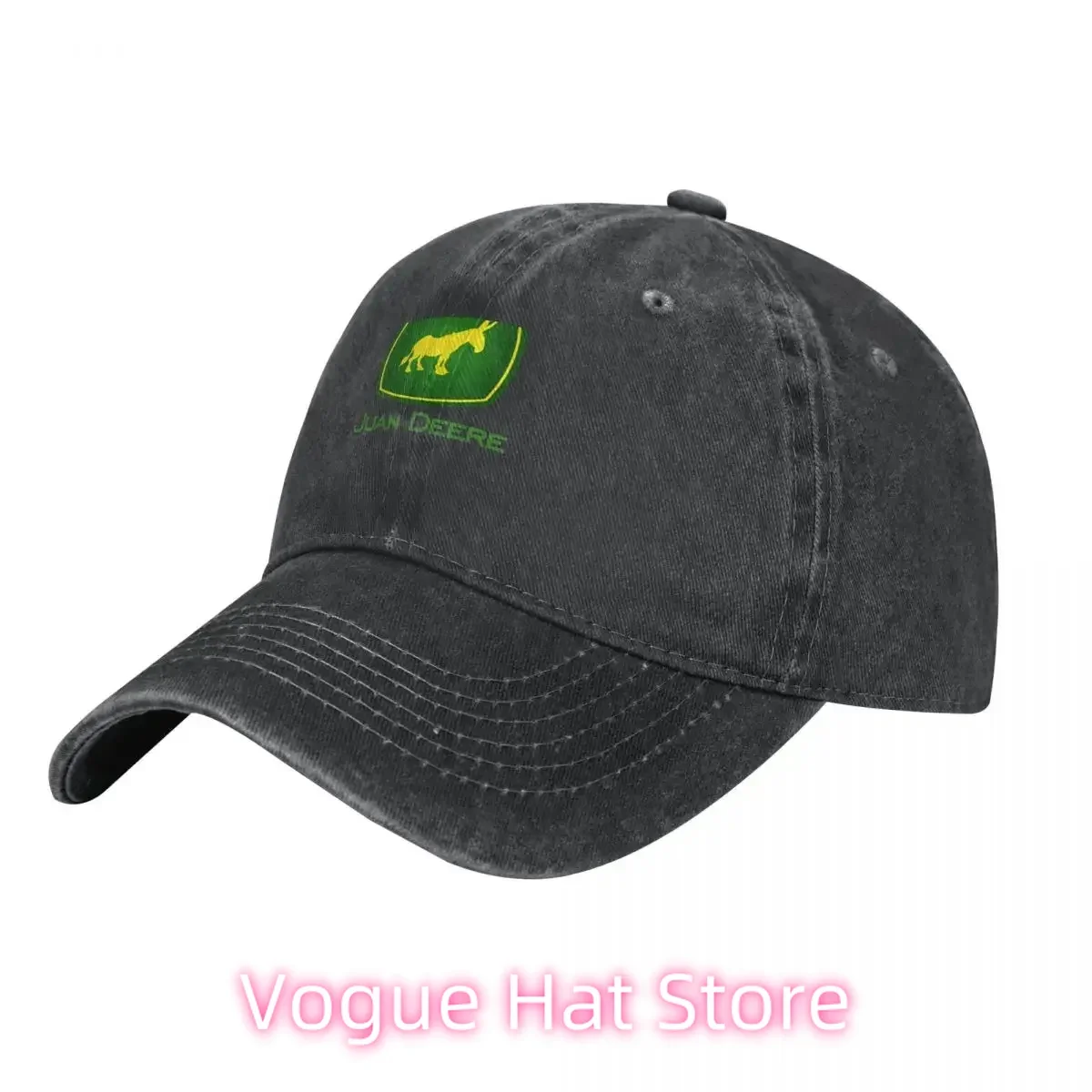 Juan Deere - The Farmer - The Gardener - The Landscape Camiseta con cuello en V Sombrero de vaquero Sombrero personalizado Icon Gorras para mujeres Hombres