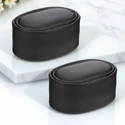 

2pcs Automatic Winder Pillow Comfortable Pu Material For Mechanical Storage Simple Durable Design Watch Accessories Watch Box