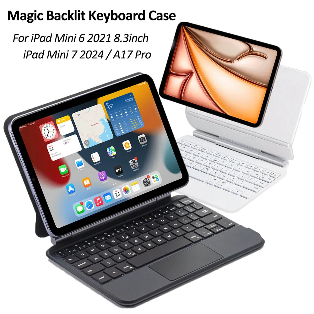 magic-backlit-keyboard-cover-for-ipad-mini-7-2024-a17-pro-mini-6-2021-83-inch-case-magnetic-black-magic-keyboard-with-trackpad
