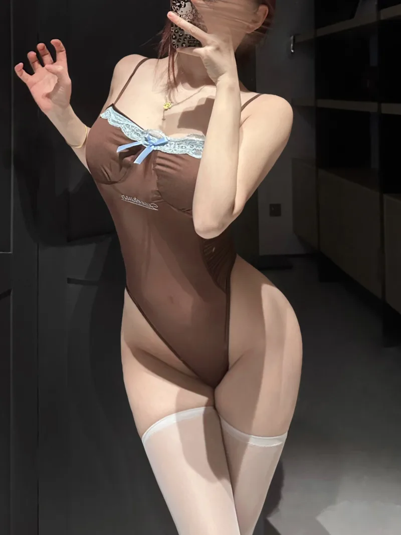 

Сексуальный комбинезон на подтяжках в стиле американской пикантной девушки в стиле пэчворк с бантом, сексуальная тонкая униформа, женские комбинезоны, одежда, боди, милые женские QEG1