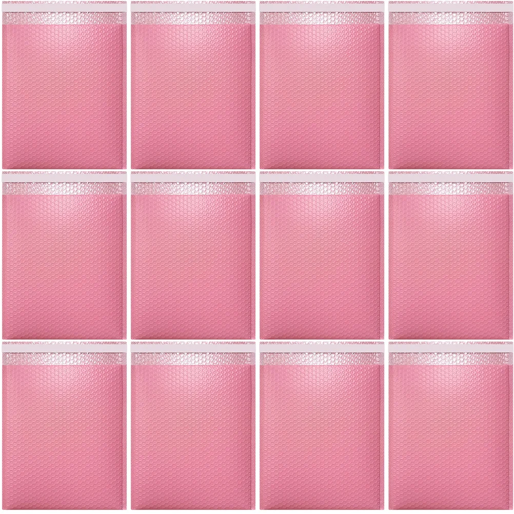 Sobres acolchados de burbujas de 20 piezas, bolsas de envío autoselladas, embalaje protector grueso para cosméticos, joyería, electrónica