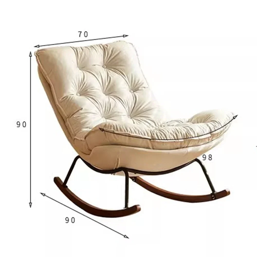 الحديثة الطعام كراسي بيضاء دعم الظهر غرفة نوم أريكة استرخاء كراسي ماكياج غرفة المعيشة الشمال سيلا Plegable أثاث المنزل #5