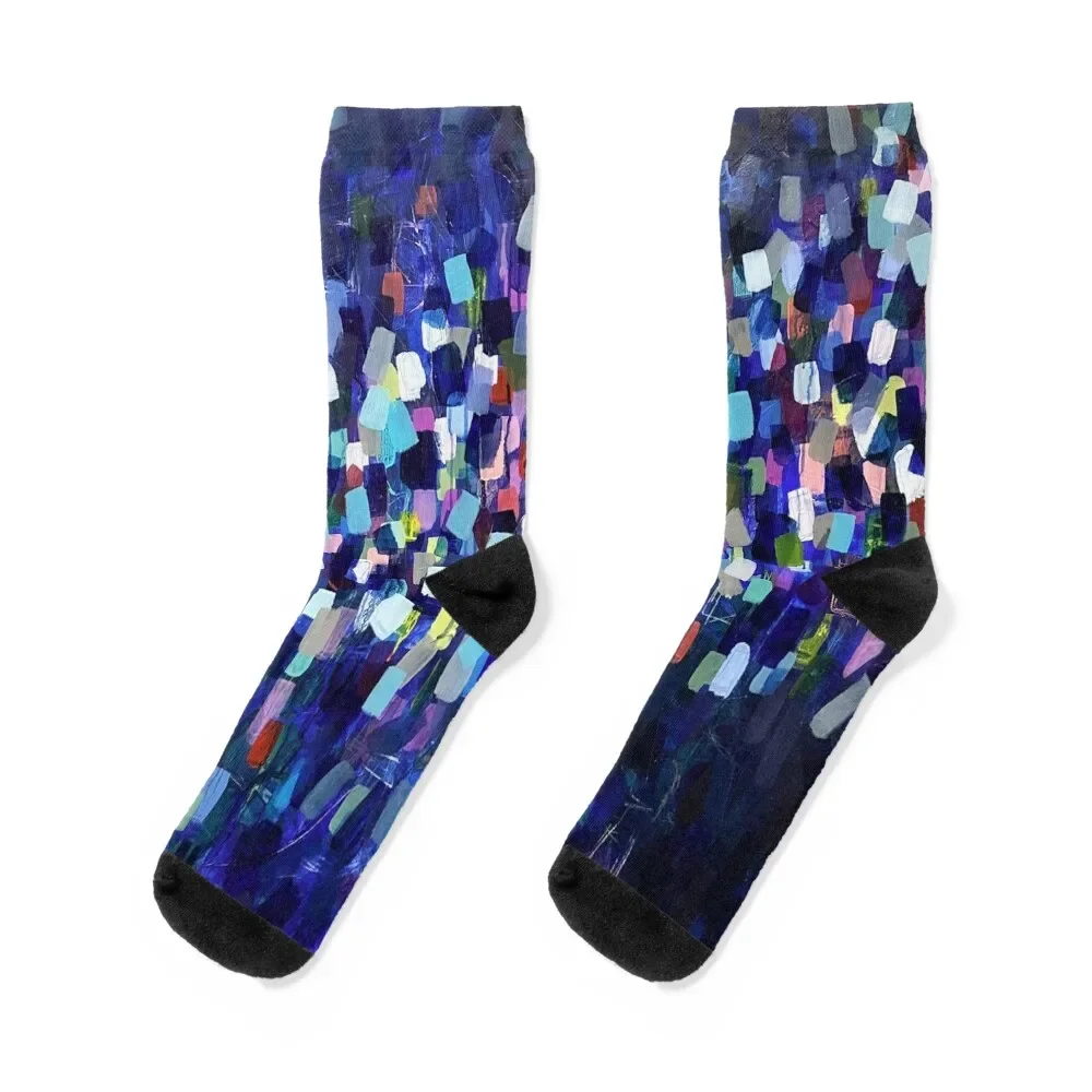 

Cue the Confetti Socks cute Running Designer Man Socks Women's