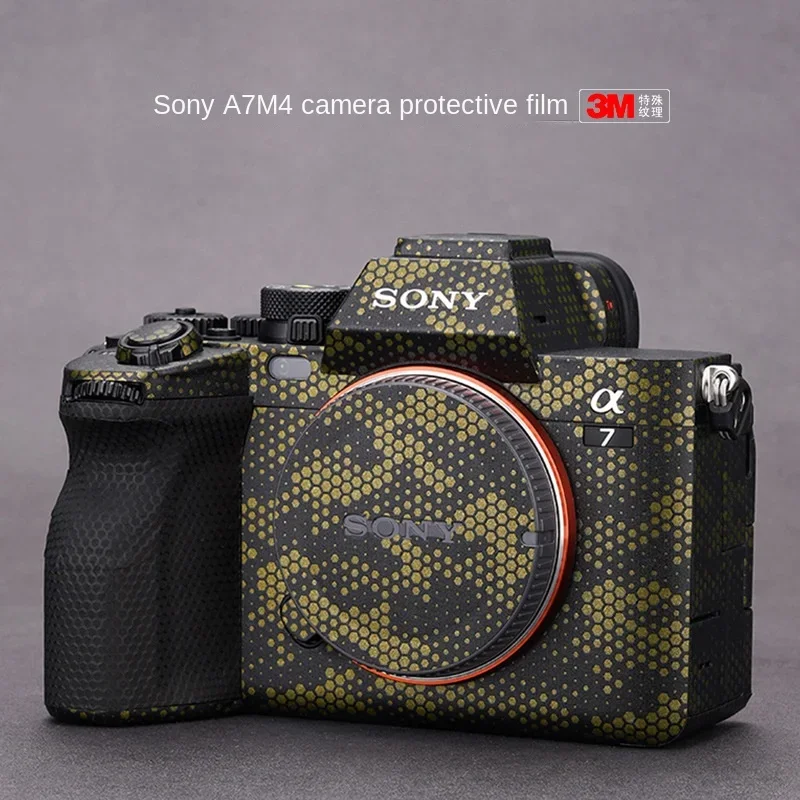 A7m4 Stickers carbon fiber 3M matte Body skin Decals anti-scratch protection body stickershell sticker forfor Sony m4 accessory