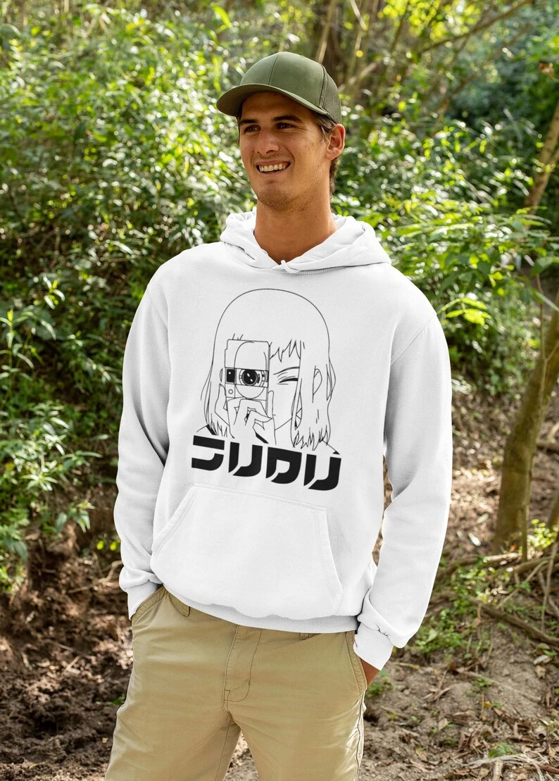 FLCL Anime New Model hoodies Oversized Unisex Print for Men Women Fashion Hip Hop Sports Graphic Comfortable high quality soft