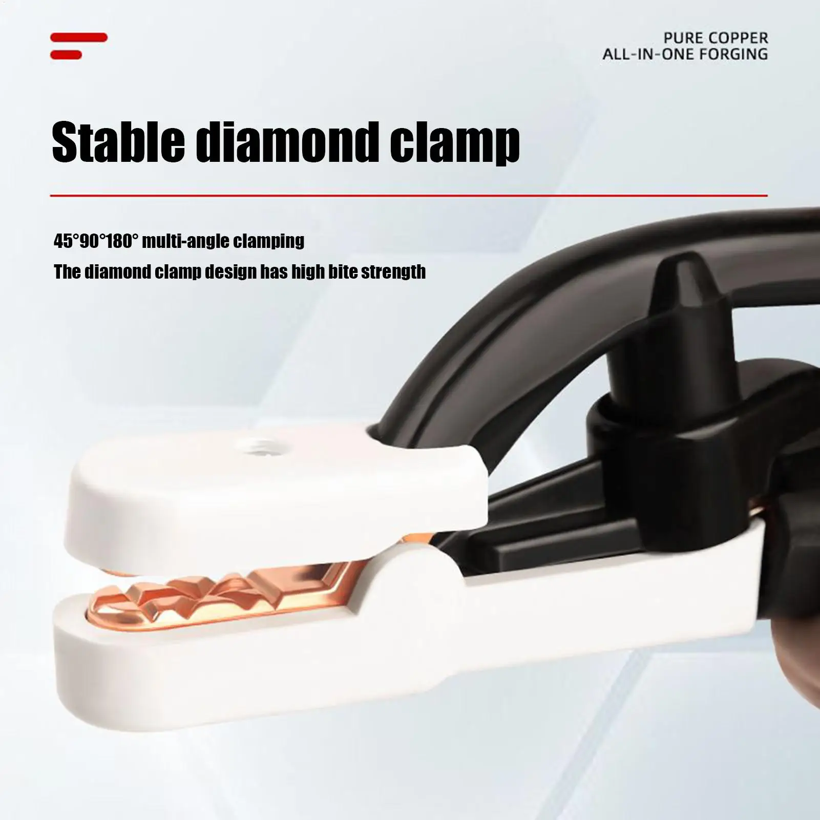 Welding Stinger 500A Welding Rod Holder Heavy Duty Clamp Plier For Sheet Metal Fabrication Small Spaces Automotive Frame Repairs