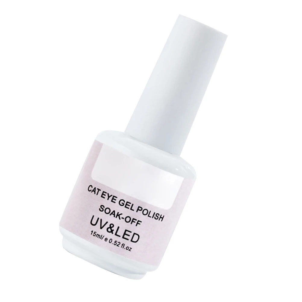 

1PC 15ML Cat Eye Nail Polish Glue UV Nail Gel Crystal Wide Cat Eye Nail Polish Manicure Accessory for Women
