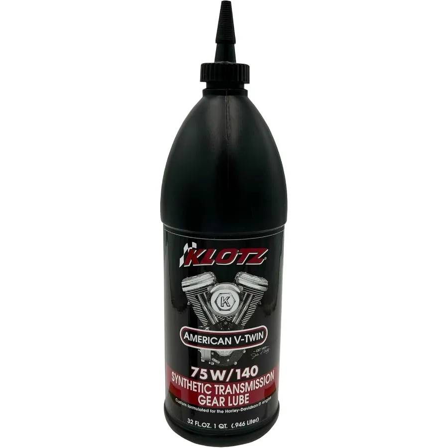 

Synthetic Transmission Gear Oil 75W140 for American VTwin HarleyDavidson Big Twin Motorcycles HighPerformance Lubricant with Re