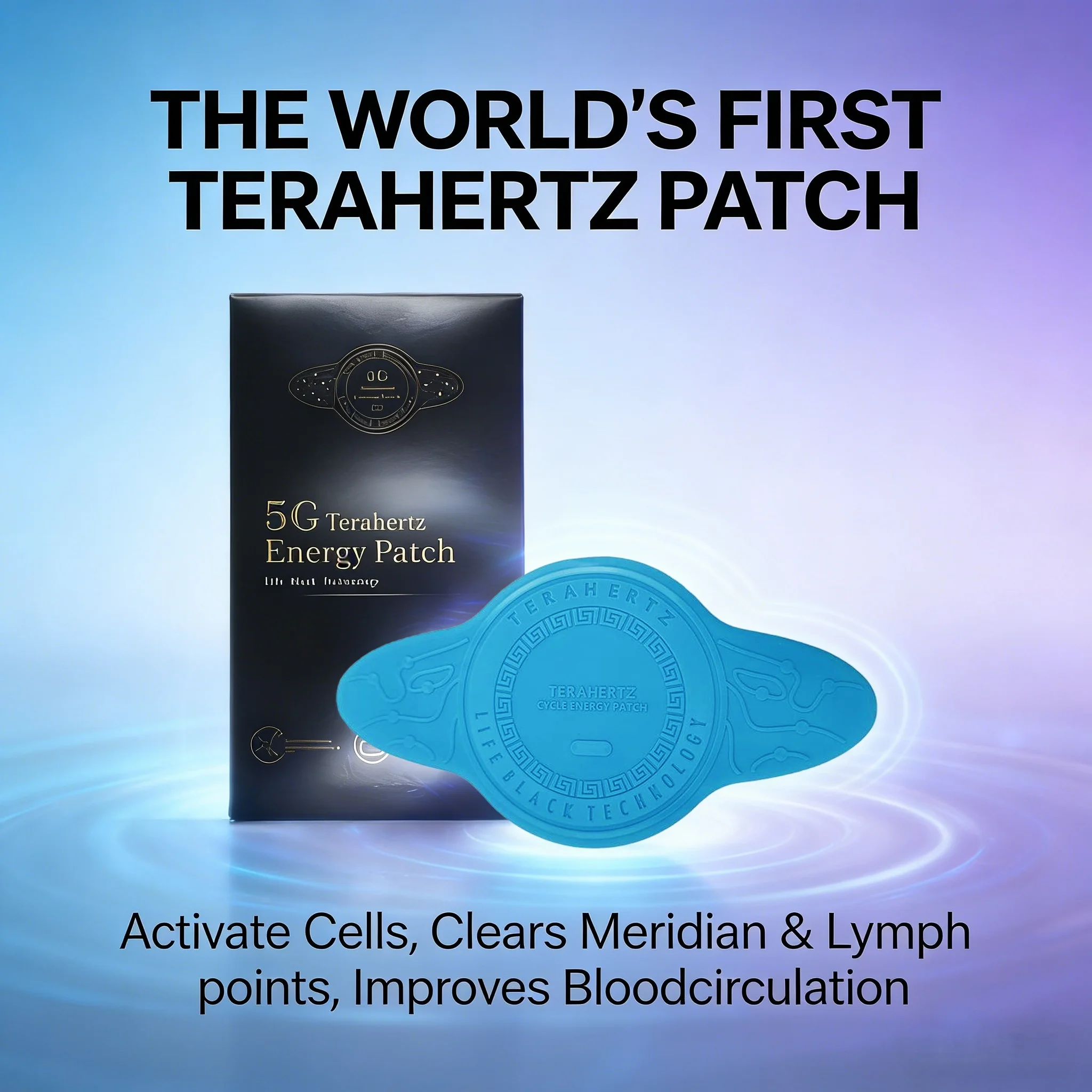 

Terahertz Energy Silicone Patch for Body Heating Quantum Patch for Shoulder Neck Waist Leg Heat Circulation