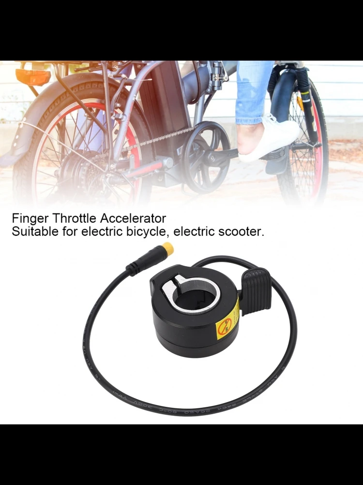 AliExpress NONE Portable Thumb Throttle E‑bike 130X Thumb Throttle Speed Control Accessories Waterproof Connector for Electric Scooters E‑Bike