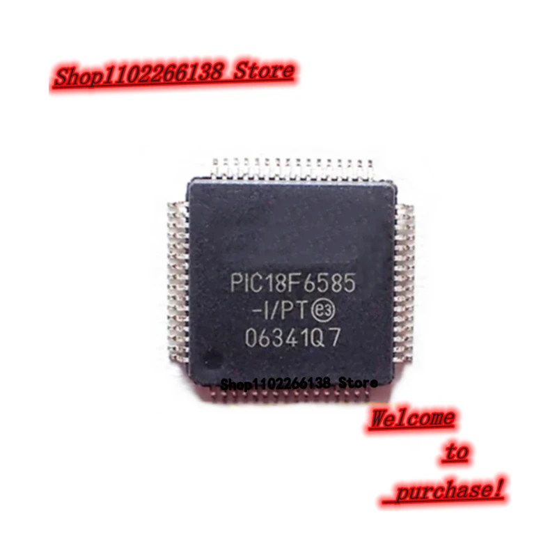 PIC18F6585-I/PT PIC18F6585 TQFP-64 Chip IC 1pcs/lot