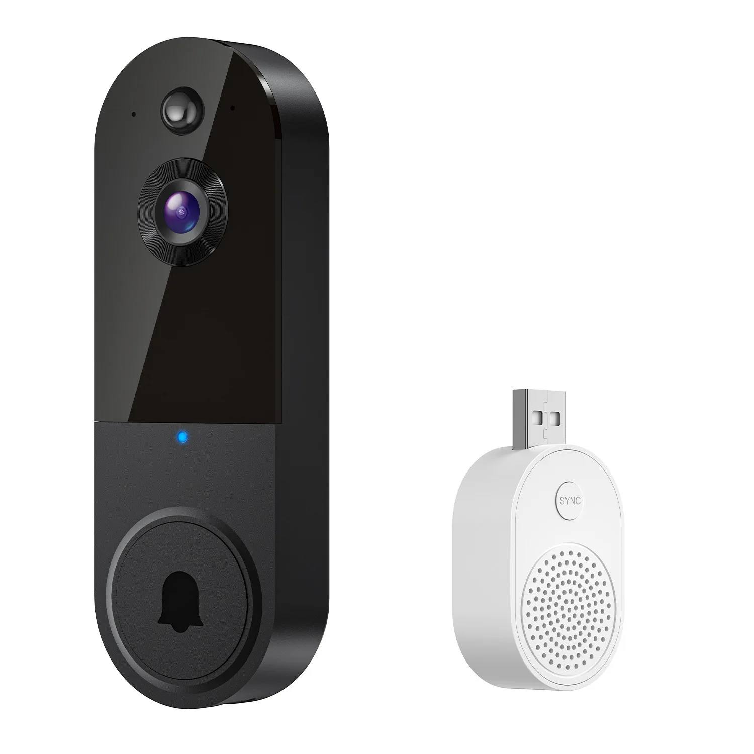 smart-doorbell-visual-doorbell-wireless-doorbell-smart-home-security-monitoring-camera-household-use