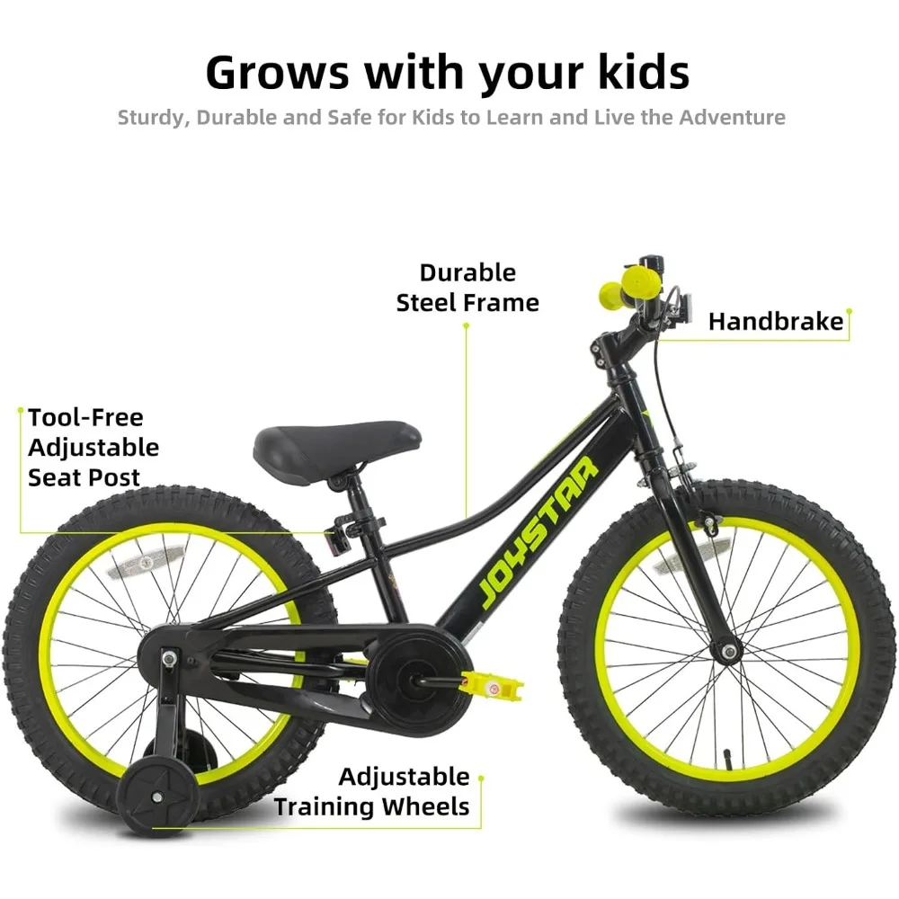 NEO Kids Bike for Ages 7-12 Years Old Boys & Girls, 20 Inch Kids Mountain Bicycle with Training Wheels