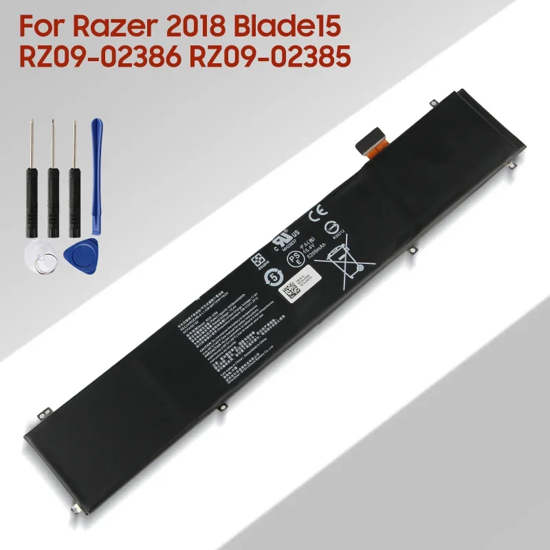 

Original Replacement Battery RC30-0248 RZ09-0288 RZ09-0367 For Razer 2018 Blade15 RZ09-02386 RZ09-02385 Battery 5209mAh