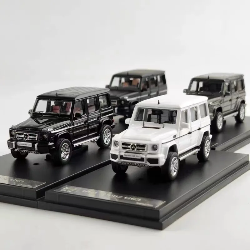 Dcm 1/64 Voor Benz G 63 G Klasse Suv Legering Automodel Pull Back Diecast Off-Road Voertuigen Speelgoed Voor Jongens Collectie Geschenken