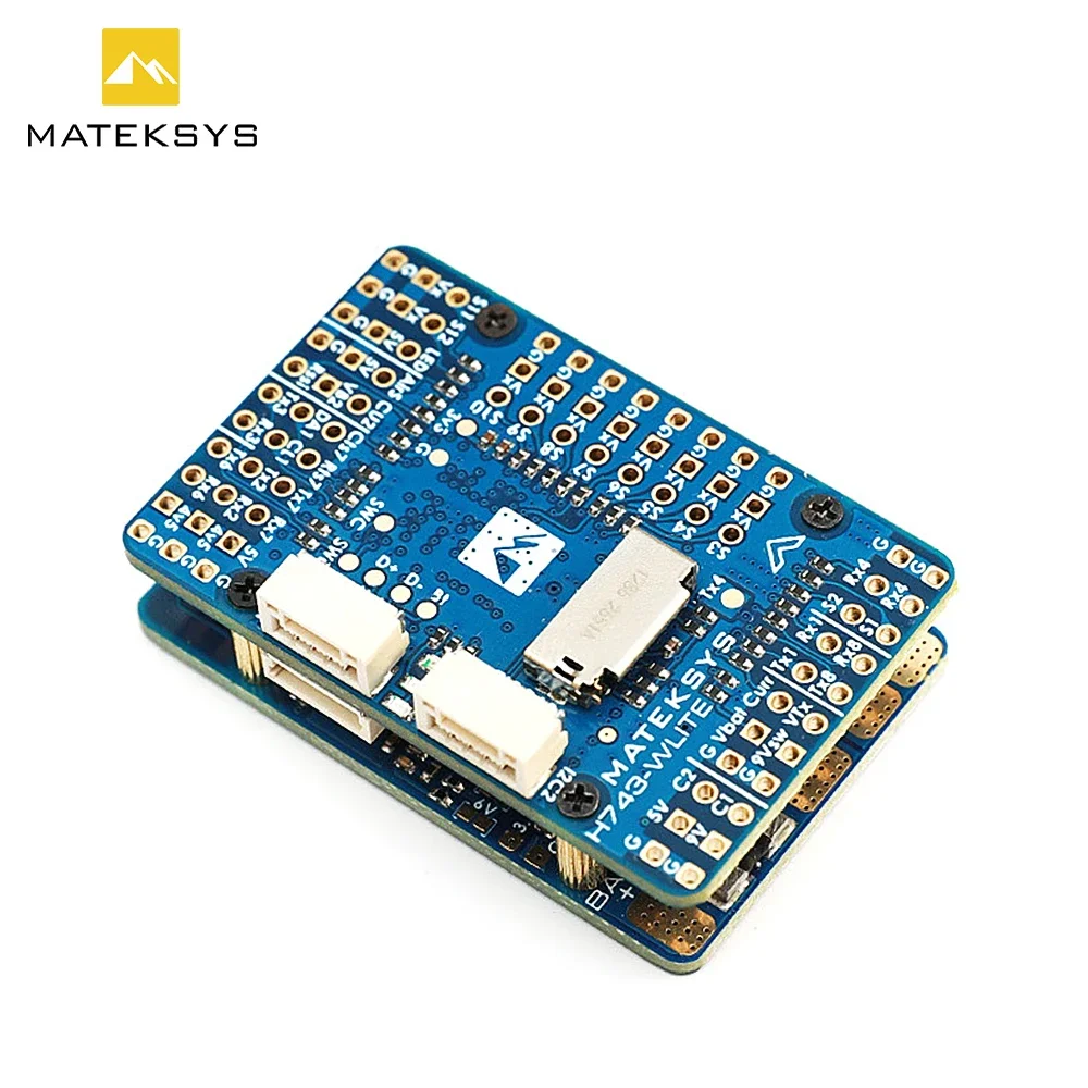 

MATEKSYS H743-WLITE Lite ArduPilot INAV 2-6S LIPO Flight Controller 25 x 25mm, Φ2mm for RC FPV Multirotor Airplane Fixed-Wing