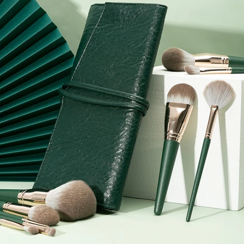 14-delige make-upborstels set grote pluizige zachte cosmetische poeder oogschaduw foundation borstel schoonheid make-up borstel complete set
